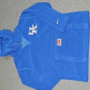 Vintage Nike Kentucky UK Fleece Pullover Hoodie Kids Size 4